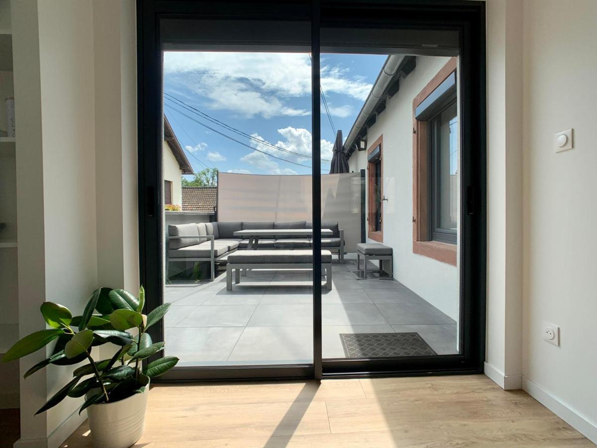 Ferienwohnung Chez Arnaud Et Thomas Dinsheim Exterior foto