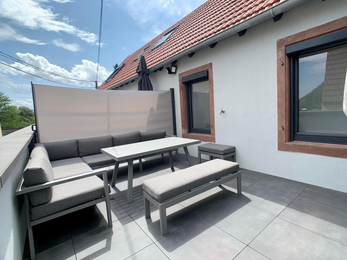 Ferienwohnung Chez Arnaud Et Thomas Dinsheim Exterior foto