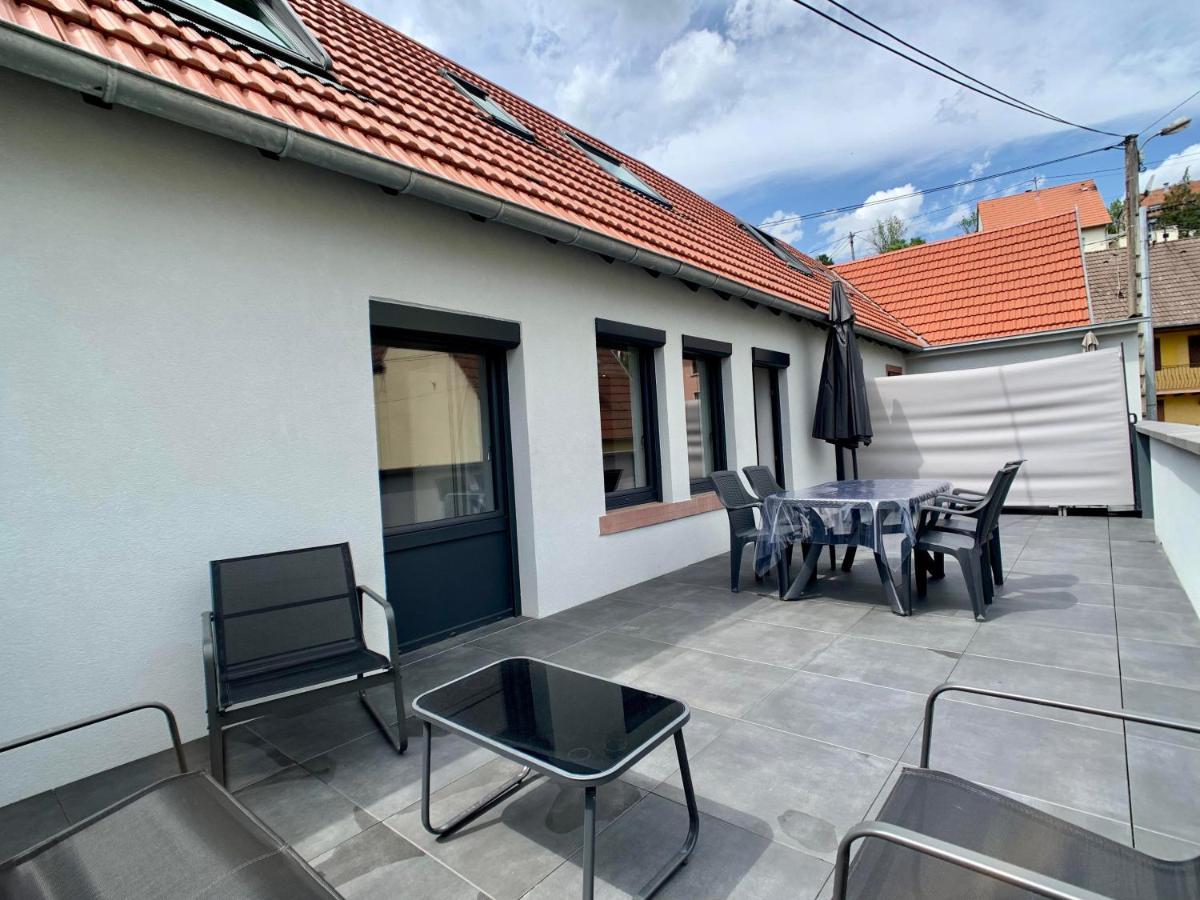 Ferienwohnung Chez Arnaud Et Thomas Dinsheim Exterior foto