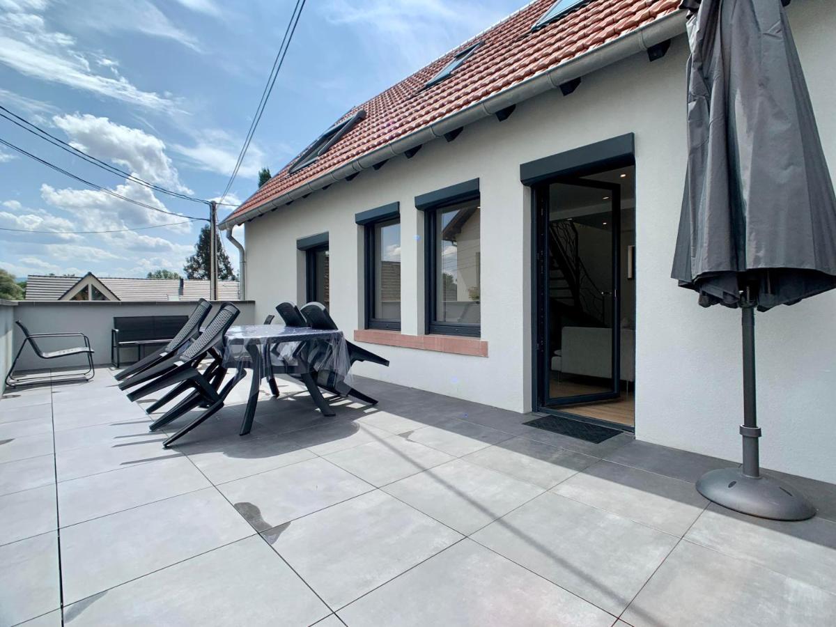 Ferienwohnung Chez Arnaud Et Thomas Dinsheim Exterior foto