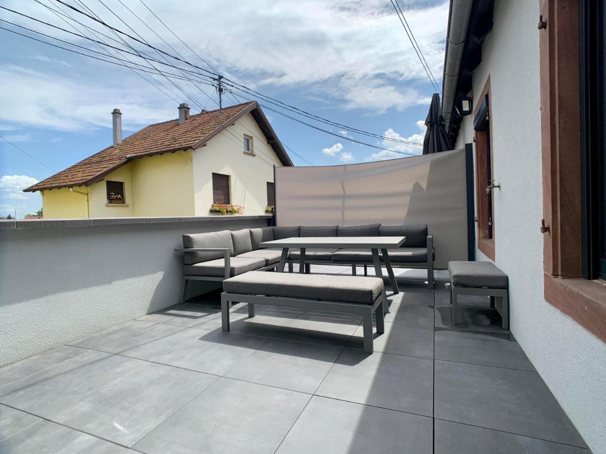 Ferienwohnung Chez Arnaud Et Thomas Dinsheim Exterior foto